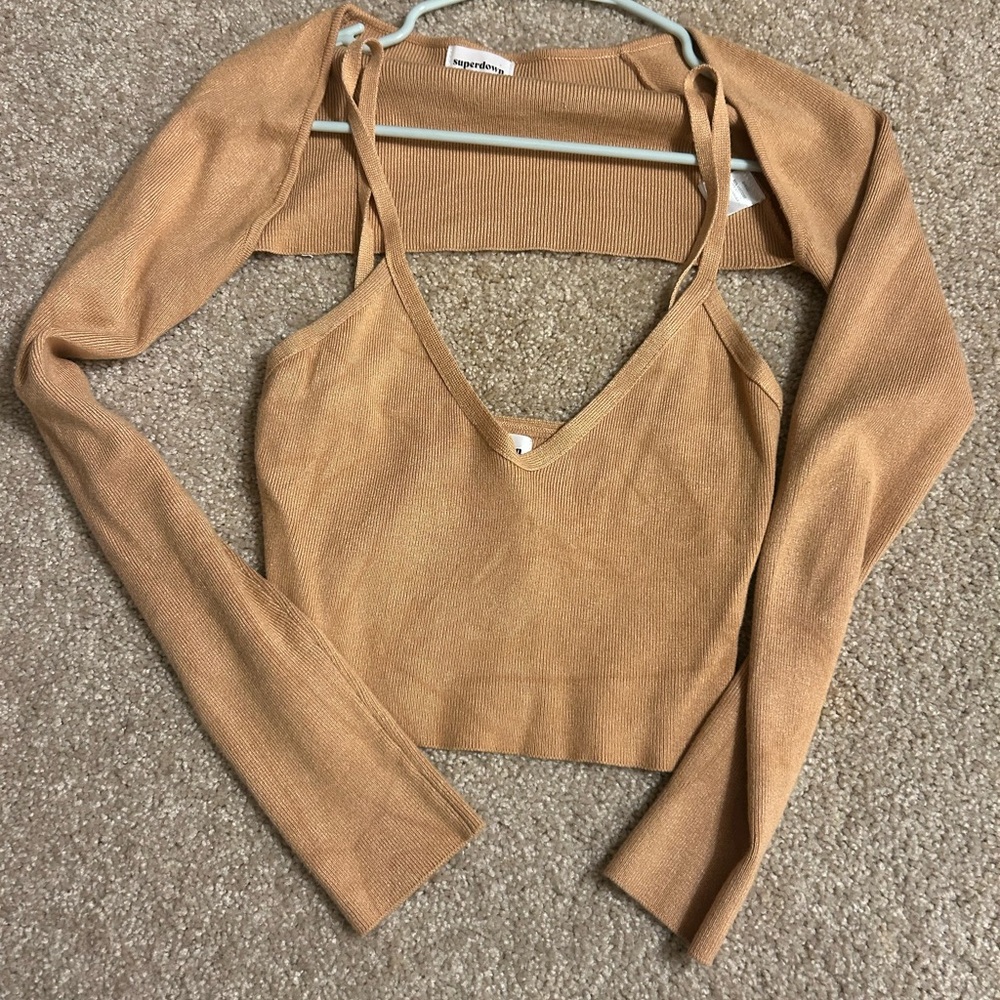 Superdown Remi Shrug Set